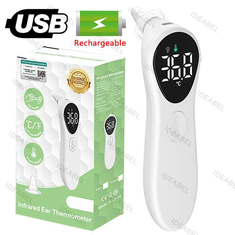 Industrial Laser Thermometer - Termômetro de ouvido médico recarregável ℃