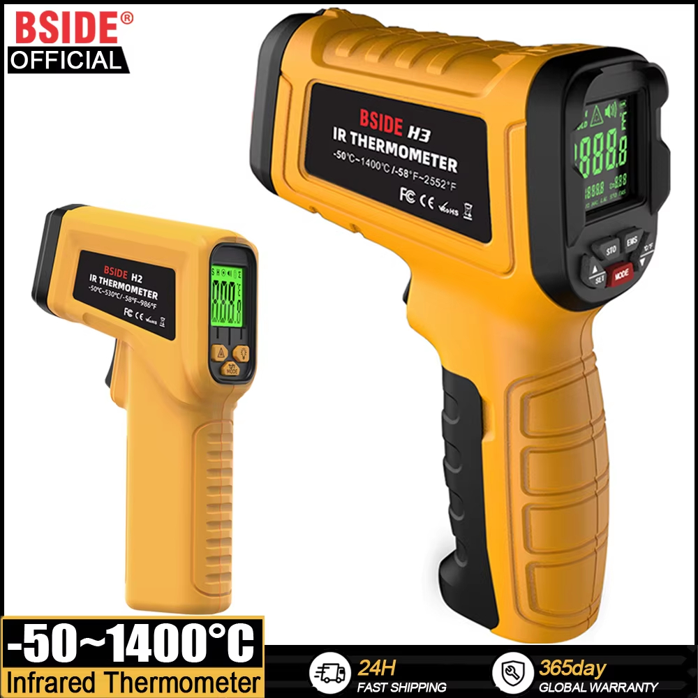 Industrial Laser Thermometer - Termômetro infravermelho bside h2 -50 ~