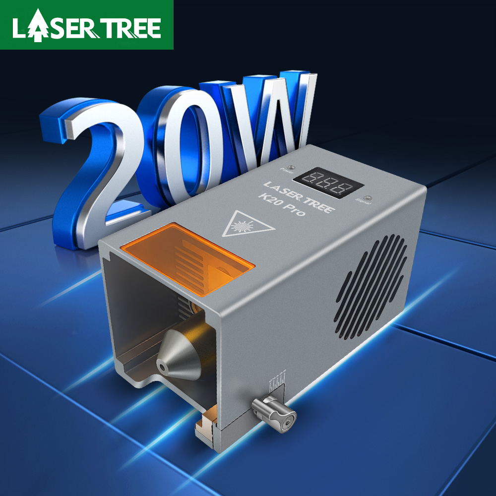 Metal Laser Cutter Head - Árvore do laser 20w potência óptica
