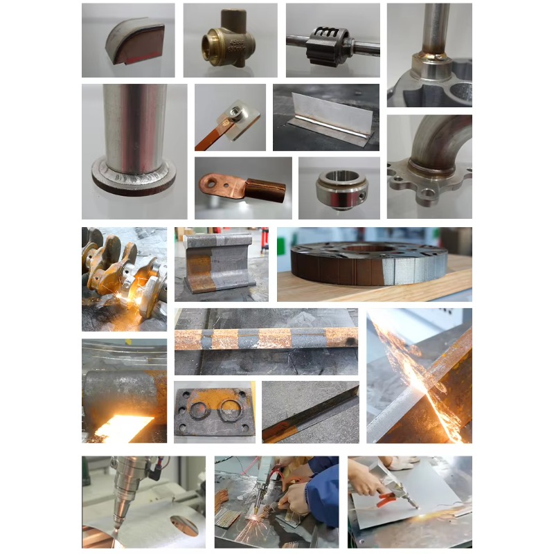 Industrial Laser Welding Gun - Máquina de Limpeza a Laser CW
