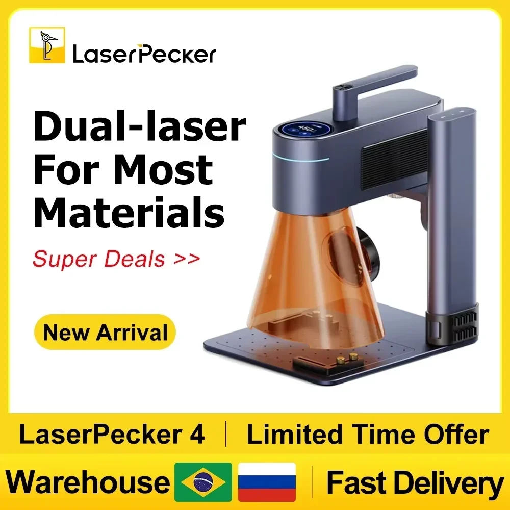 Industrial Laser Engraving Machine - Máquina de gravação a laser LASERPECKER
