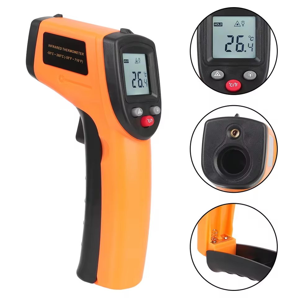Industrial Laser Thermometer - Novo Termômetro Digital Infravermelho T600 T600A