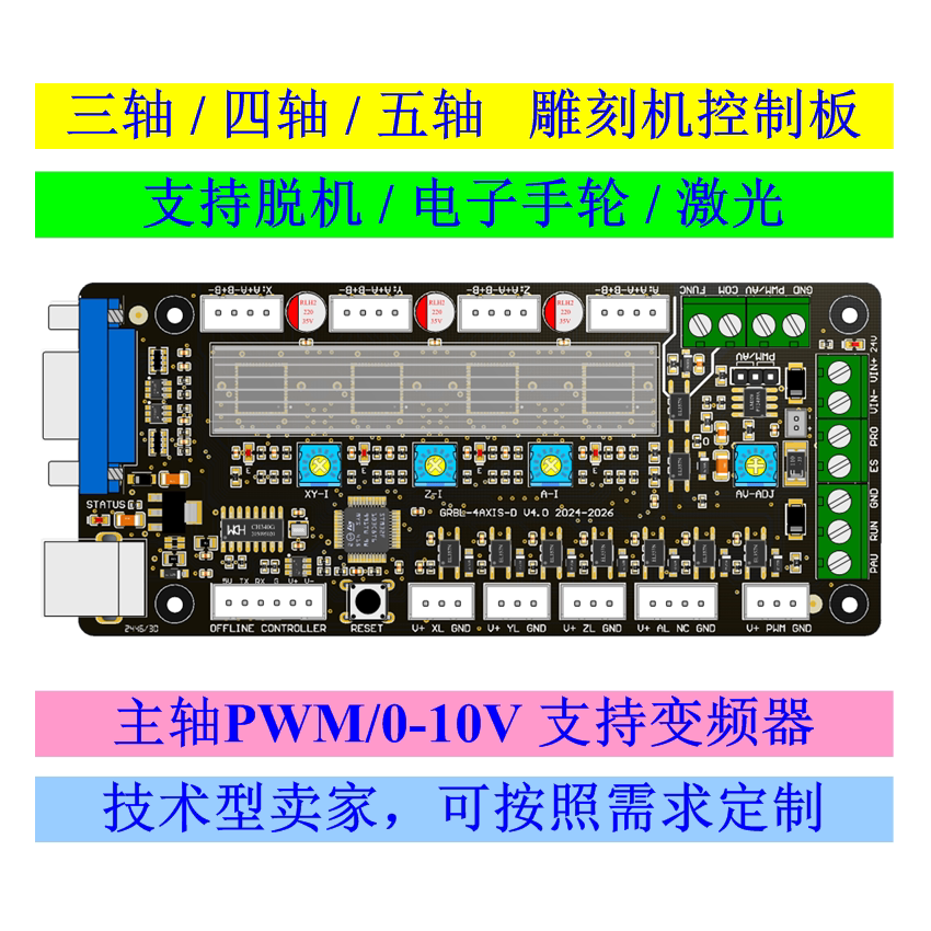 Controller Grbl Board - Placa de Controle GRBL para Máquinas