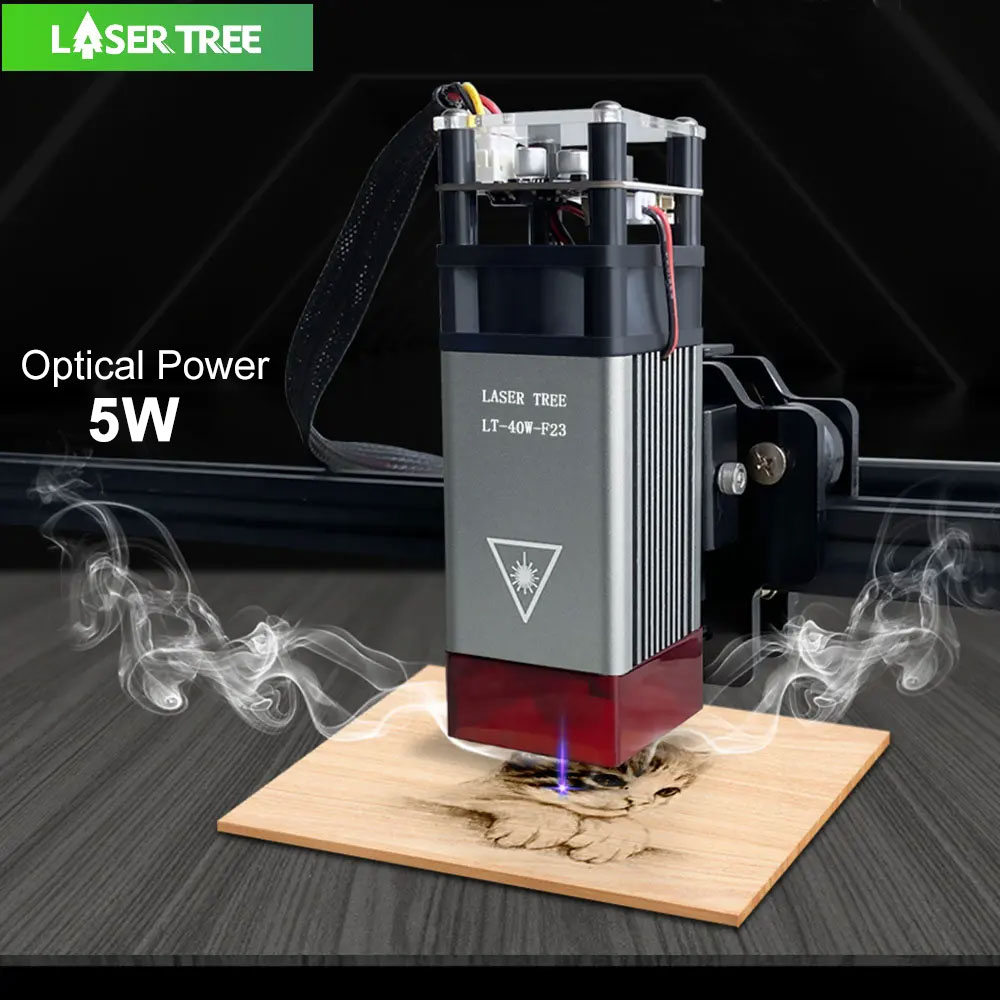 Metal Laser Cutter Head - Árvore a laser 4w 5w módulo