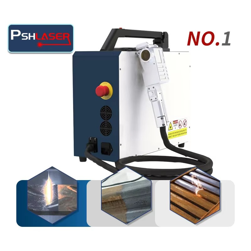 Máquina de Limpeza a Laser Por - Industrial Laser Price avaliação e preço