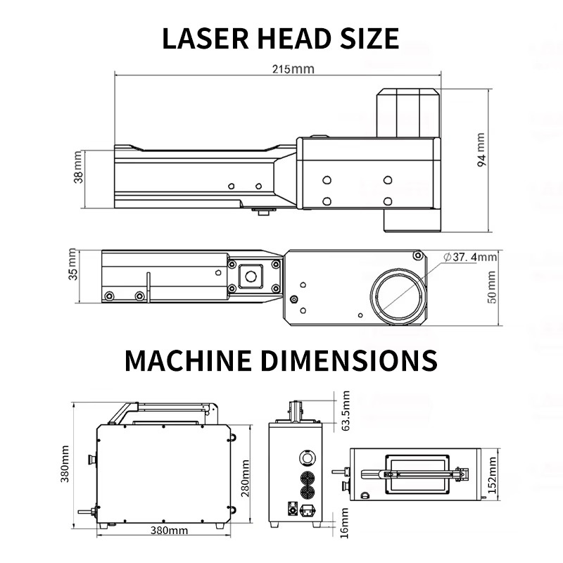 Máquina de Limpeza a Laser Por - Industrial Laser Price avaliação e preço