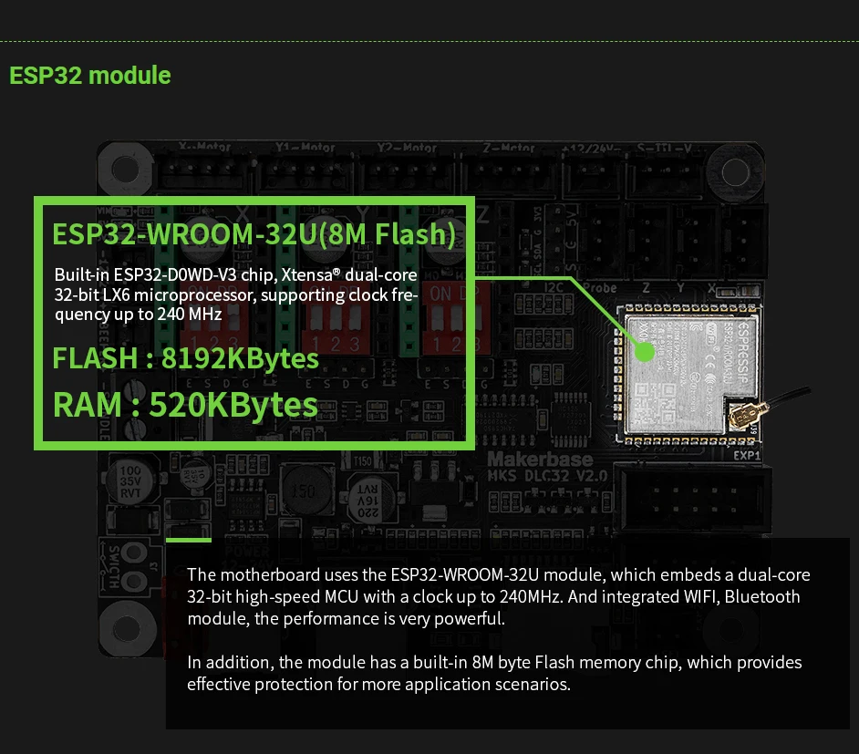 Makerbase mks dlc32 v2.1 32bit - Controller Grbl Board avaliação e preço