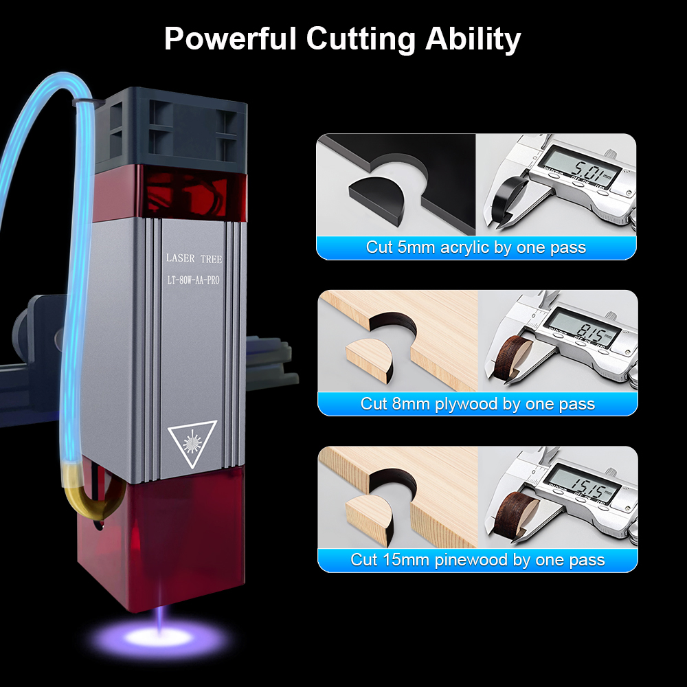 Laser tree 5w 10w módulo de la - Metal Laser Cutter Head avaliação e preço
