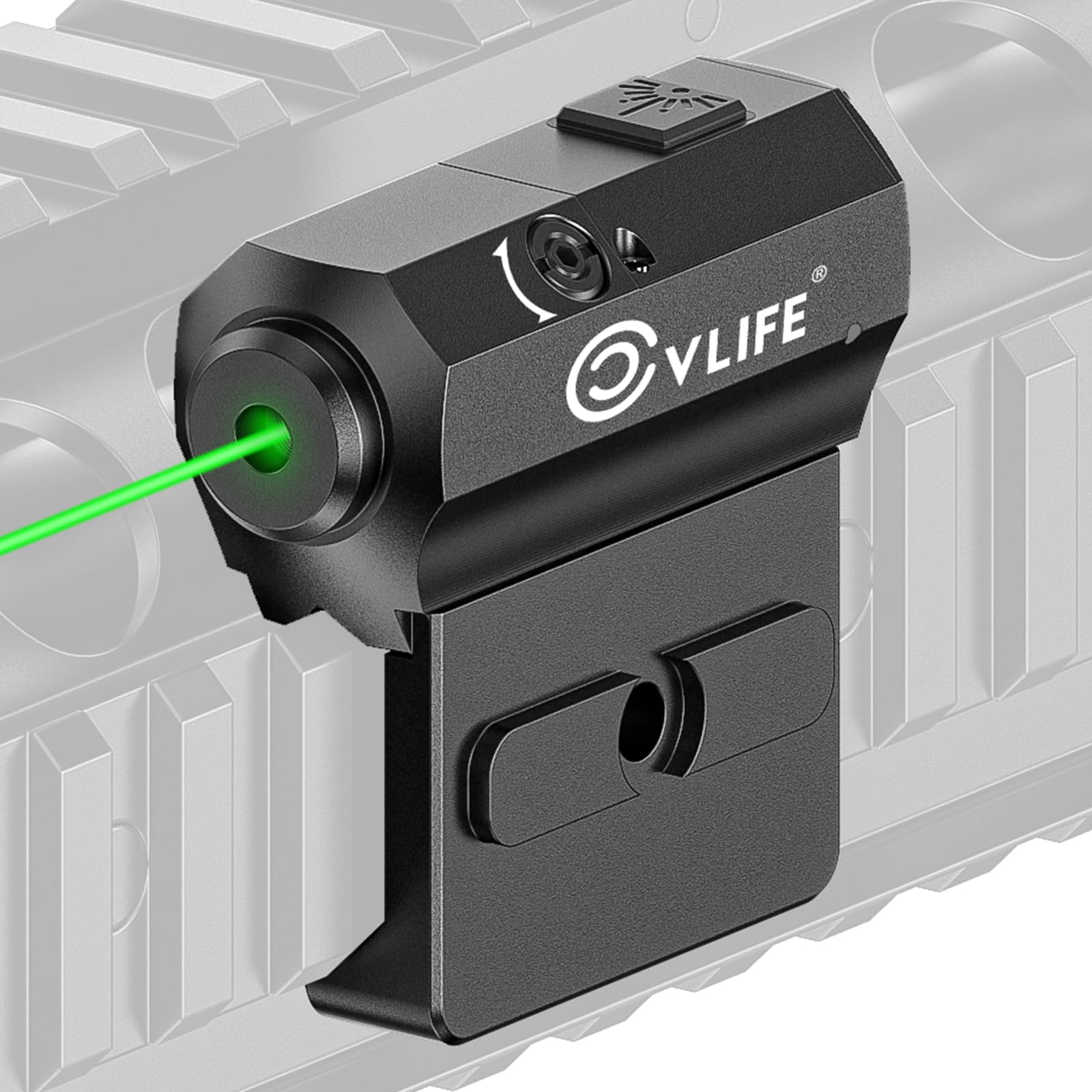 Mira Laser Tática CVLIFE Verme - Industrial Laser Pointer avaliação e preço
