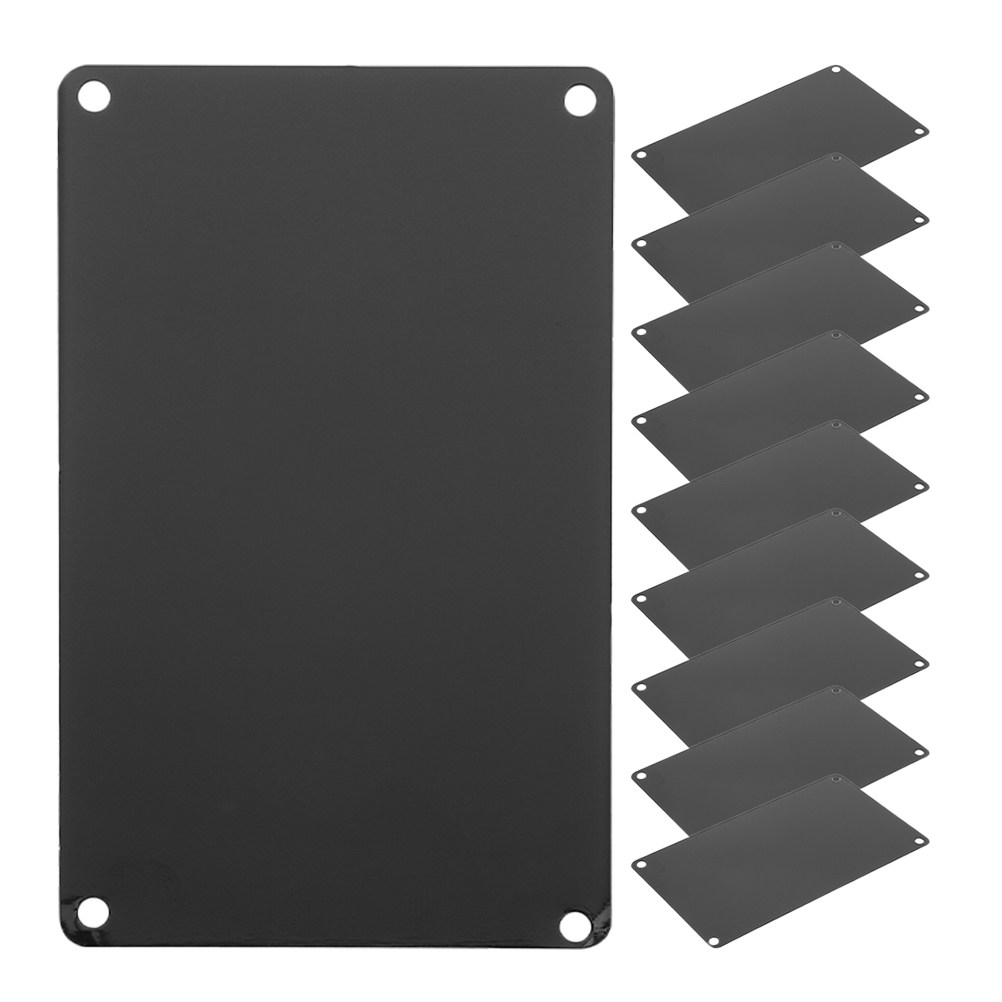 10 Peças de Placas de Metal em - Industrial Print & Laser Inc avaliação e preço