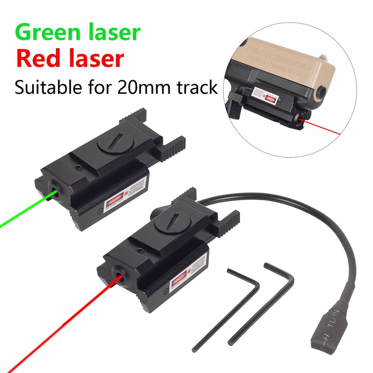 Mira Laser Tática Potente de M - Industrial Laser Pointer avaliação e preço