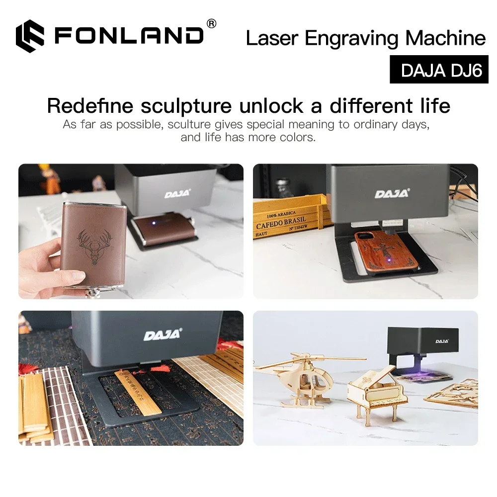 DAJA-Máquina de Gravação a Las - Industrial Laser Engraving Machine avaliação e preço