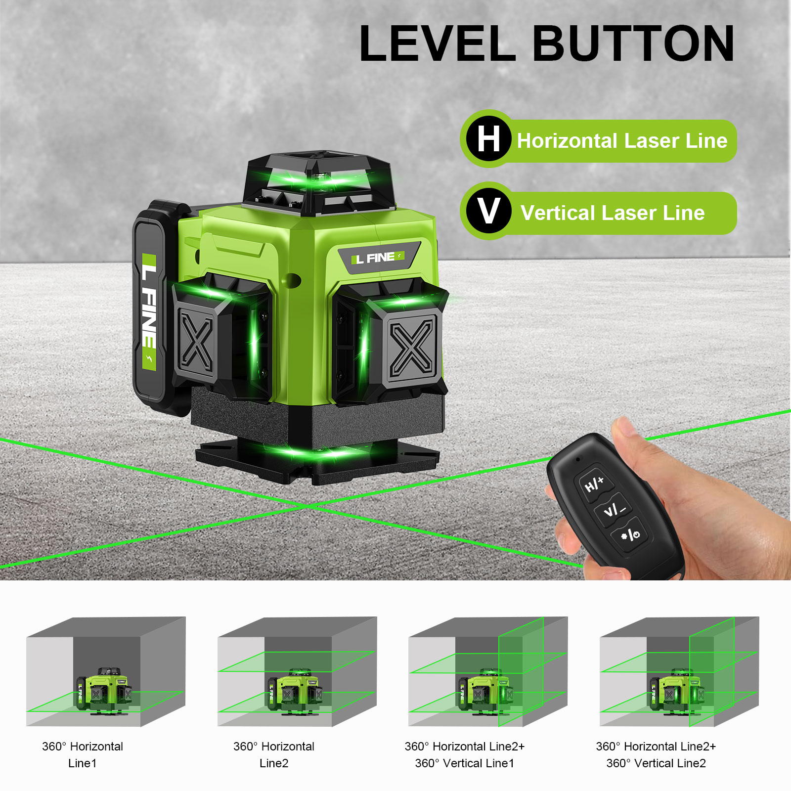 Nível Laser Autonivelante Hori - Industrial Laser Measurement avaliação e preço
