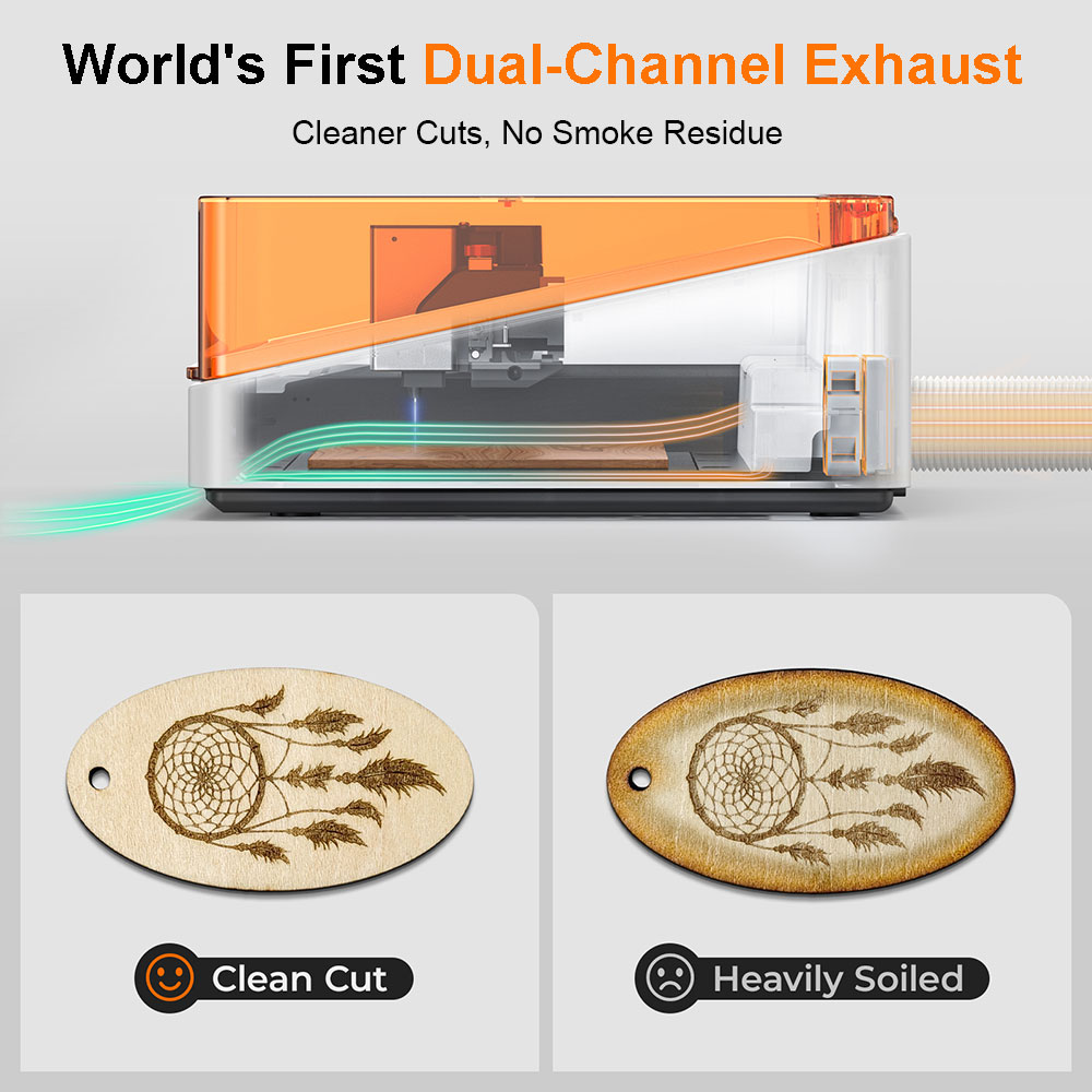 TOOCAA NOVA 20W Gravador a Las - Industrial Laser Engraving Machine avaliação e preço