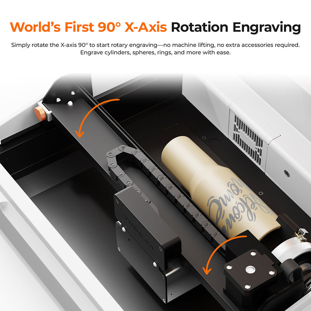 TOOCAA NOVA 20W Gravador a Las - Industrial Laser Engraving Machine avaliação e preço