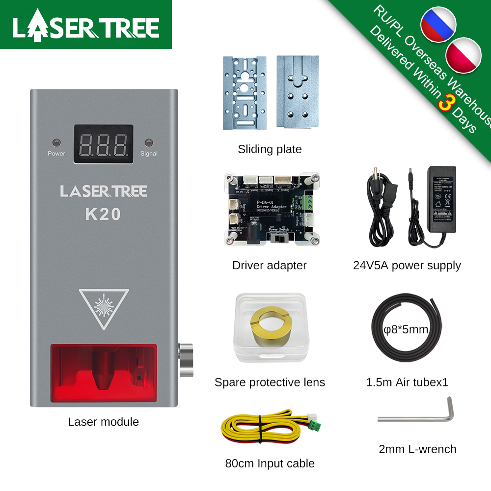 Árvore a laser 20w 10 5 cabeça - Metal Laser Cutter Head avaliação e preço