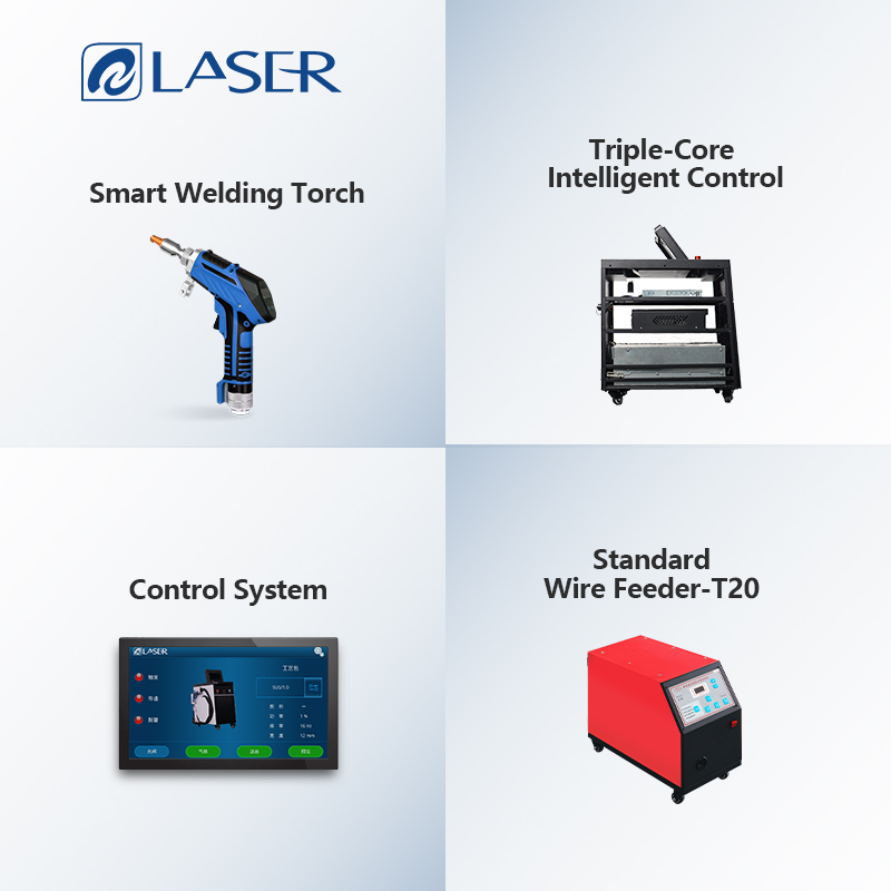 Pequena industrial de alumínio - Industrial Laser Welding Gun avaliação e preço
