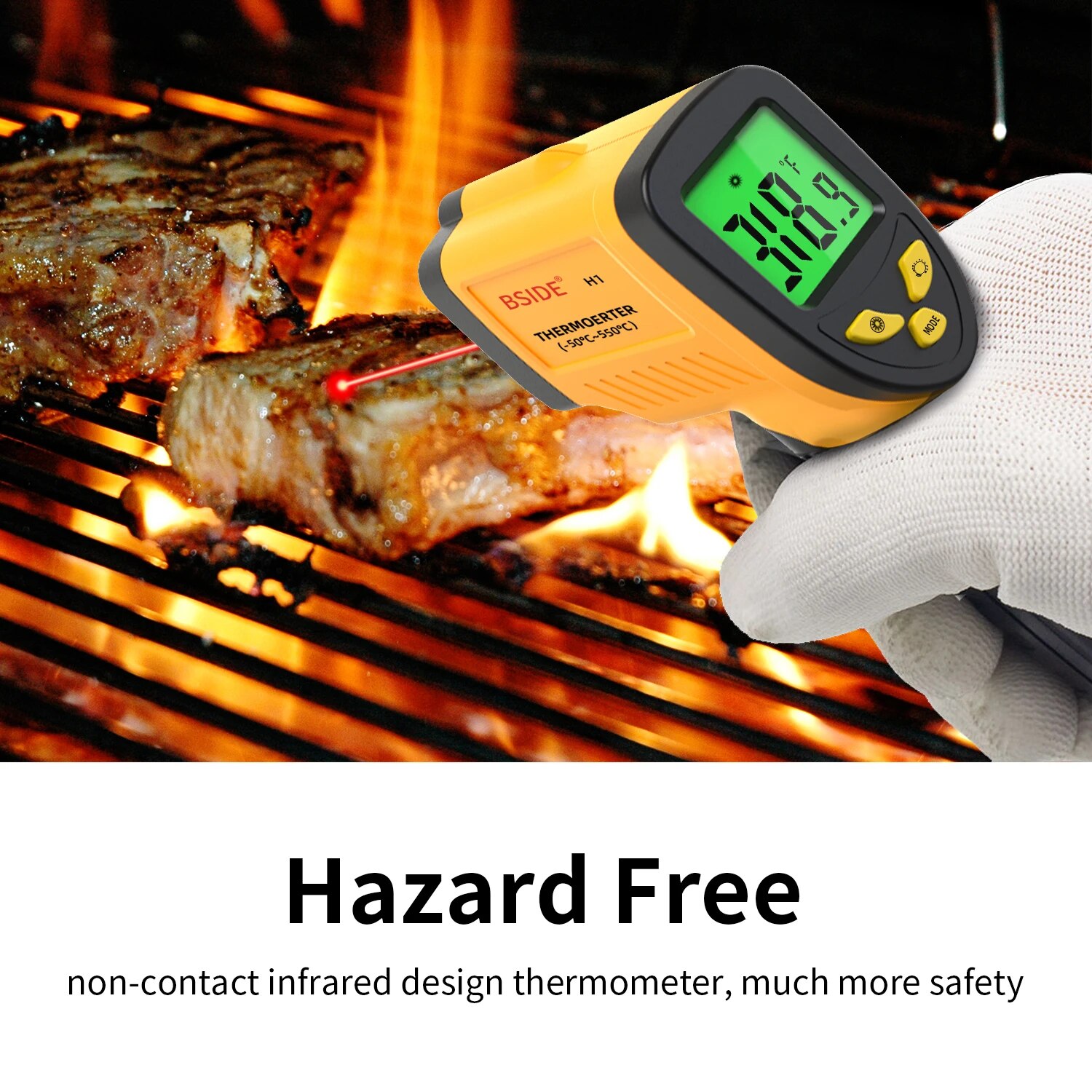 Termômetro infravermelho Digit - Industrial Laser Thermometer avaliação e preço