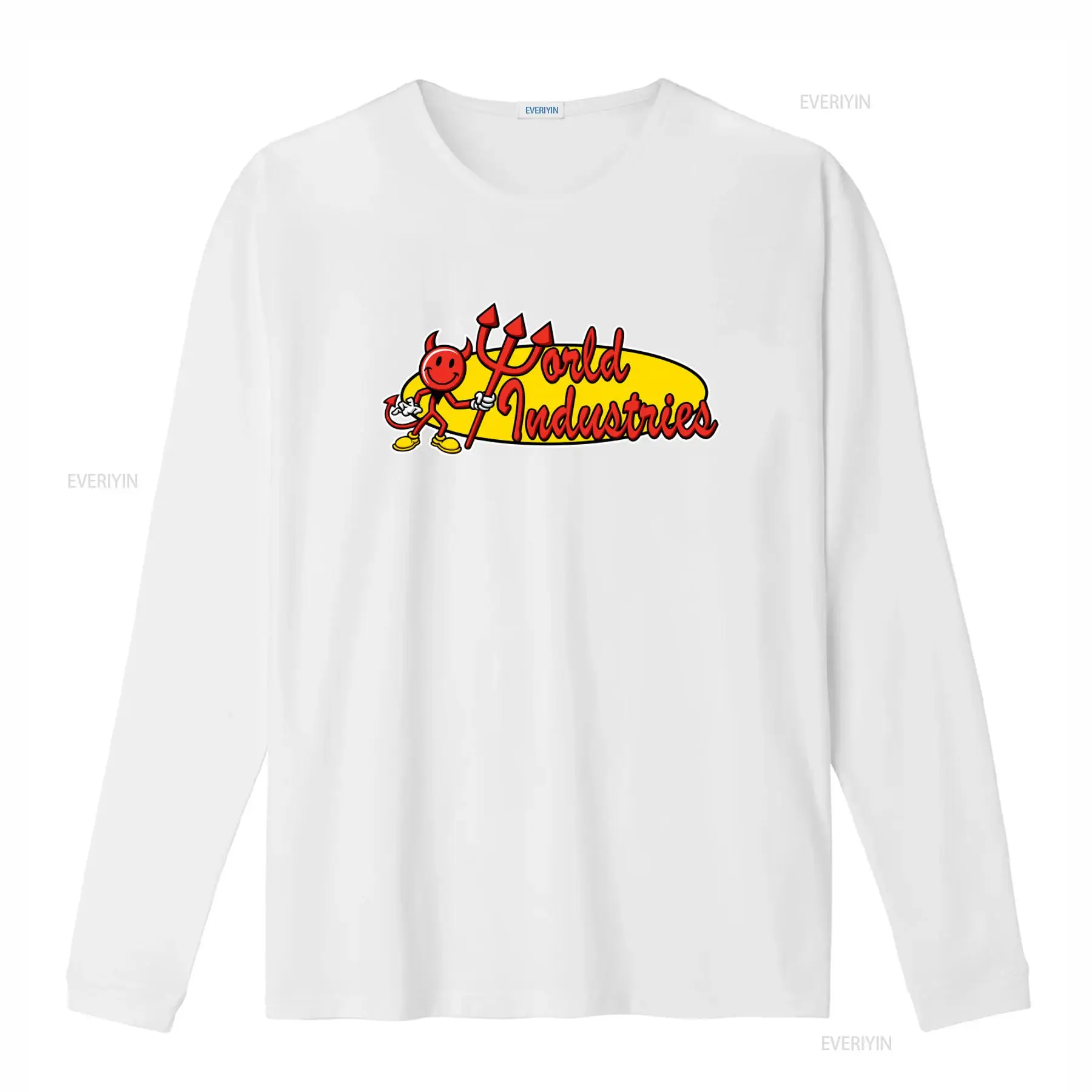 Camiseta masculina World Indus - Industrial Print & Laser Inc avaliação e preço