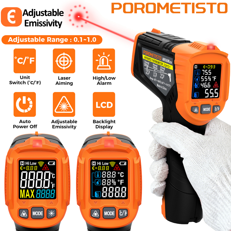 Termômetro Infravermelho -50~3 - Industrial Laser Thermometer avaliação e preço
