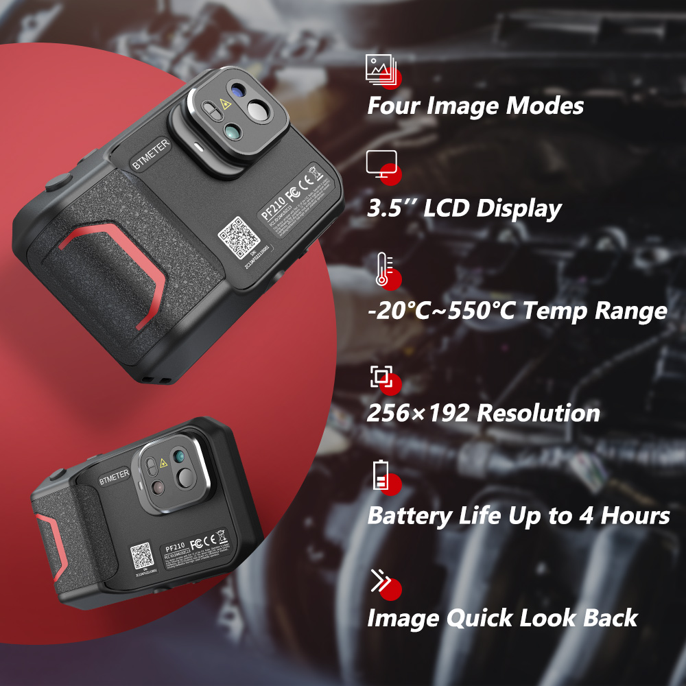 Câmera Térmica Portátil 256x19 - Industrial Laser Measurement avaliação e preço