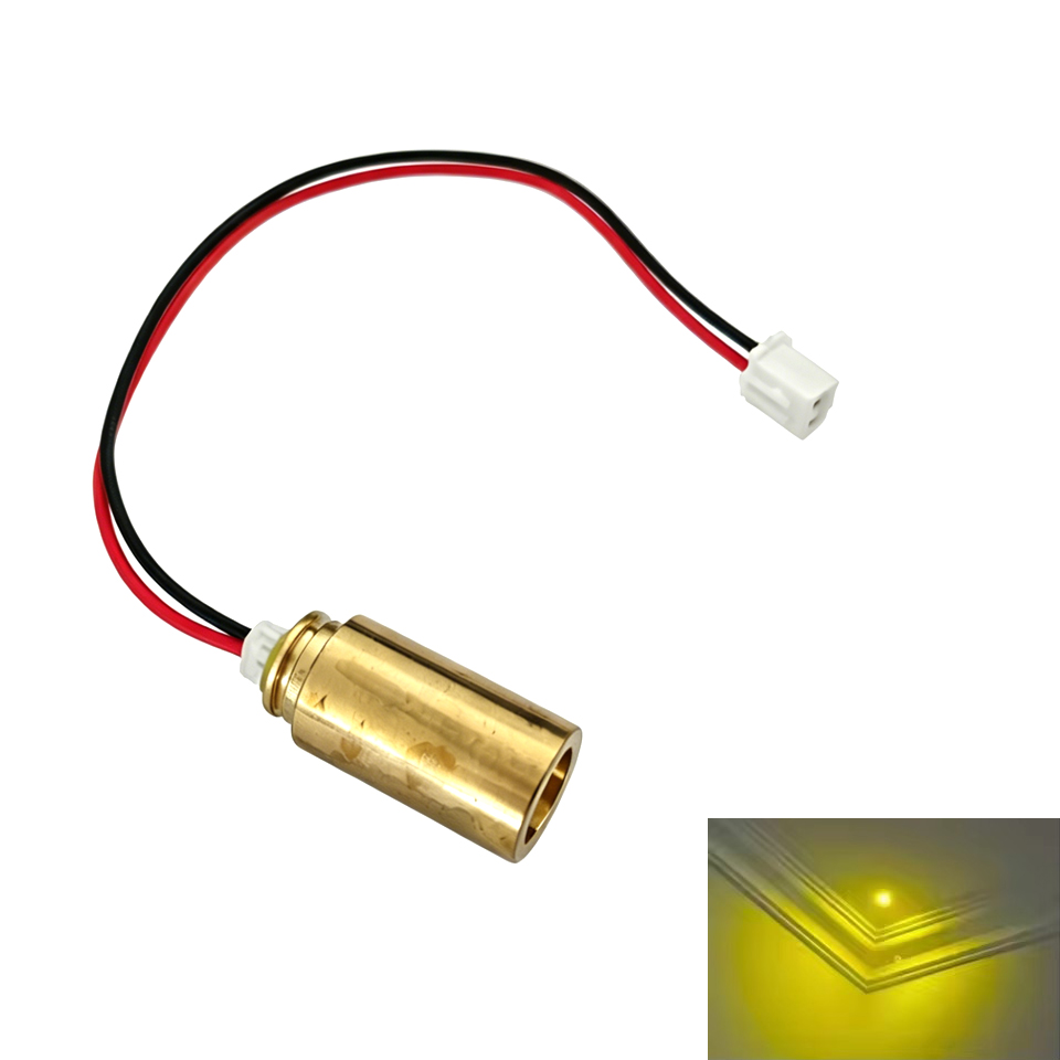Módulo Laser Amarelo 571nm 573 - Industrial Laser Pointer avaliação e preço